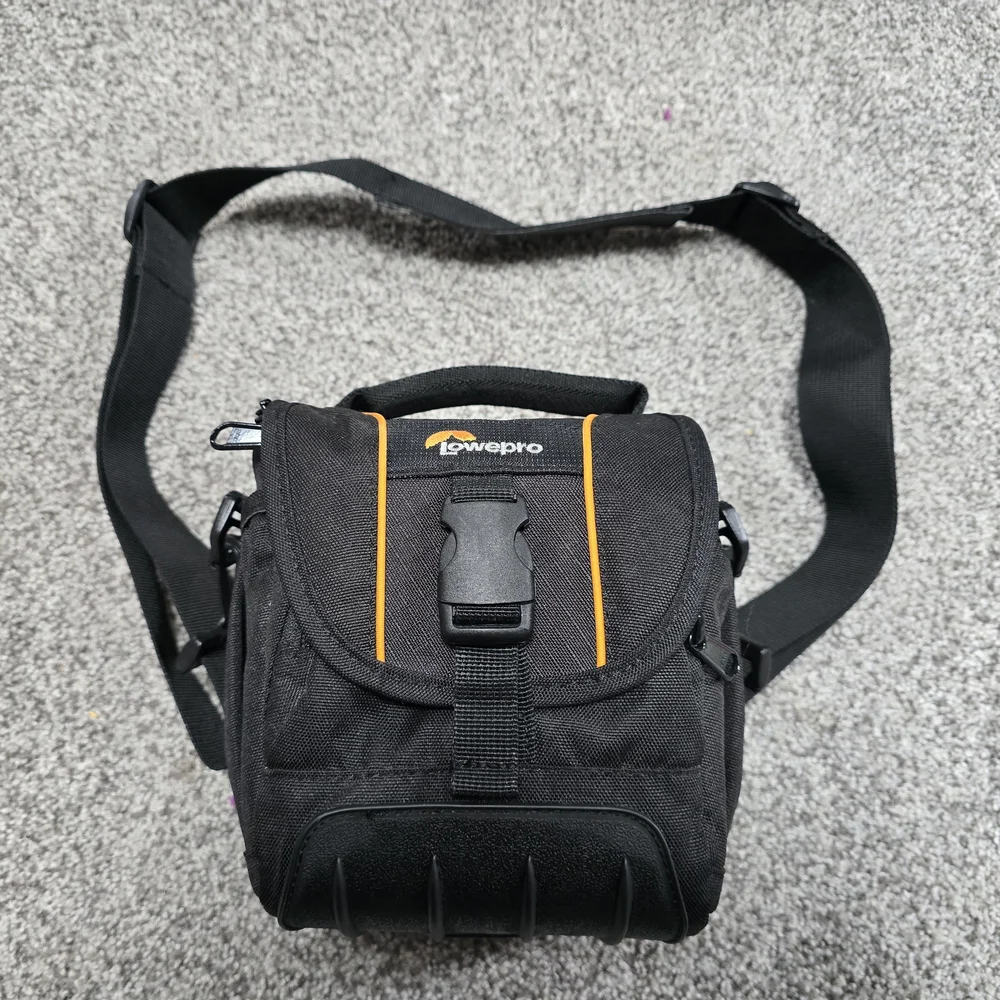 Lowepro Adventura Black Camera Bag with Orange Trim